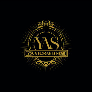 YAS Logo Icon For event mangement and luxury theme.