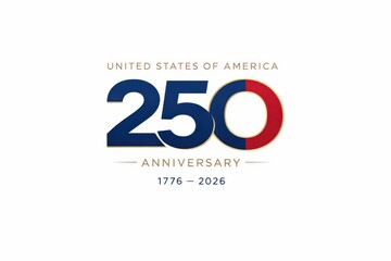 United States of America 250th Anniversary 1776 2026