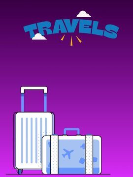 suitcase ready for holiday