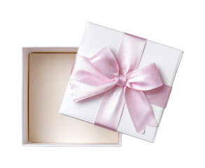 PNG Elegant open gift box