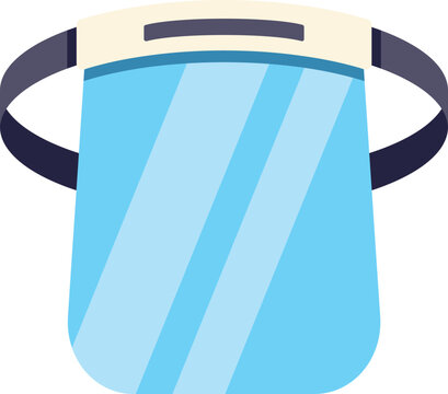 Face shield protecting facial area from viruses, droplets, and contaminants