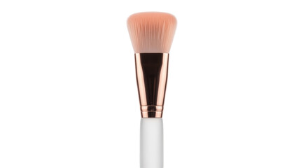 Isolated foundation makeup brush for beauty products, cosmetic accessories, makeup application