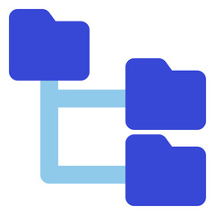 folder bluetone iconset