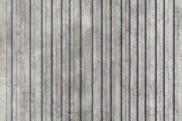 Ribbed Concrete Panel Texture