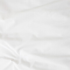 Obraz premium white bedding sheets texture for background