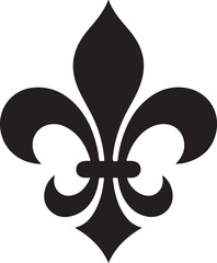 fleur de lis - ornament icon vector design © Masud