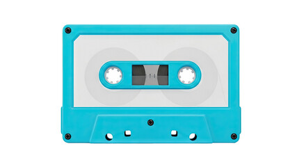 Obraz premium Turquoise Audio Cassette Tape