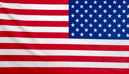 Fototapeta premium United States national flag with stars and stripes.