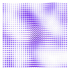 Obraz premium Vector Field Grid of Rectangles - Abstract Purple Rectangle Grid Art