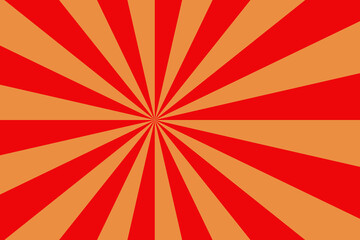 Obraz premium Dynamic radial lines bursting from the center creating speed and motion effect.