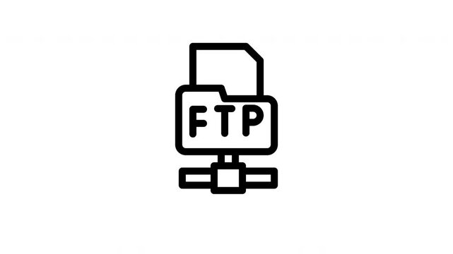 FTP client animated icon