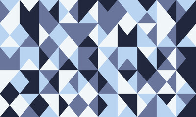 Abstract geometric background.  Cooltoned triangles create a dynamic, modern pattern perfect for website banners, presentations, or textile designs.