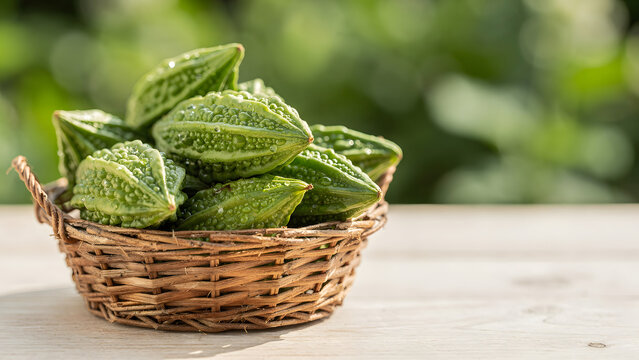 Ivy Gourd Green Vegetable Macro