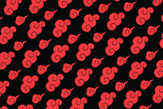 abstract cloud style pattern background