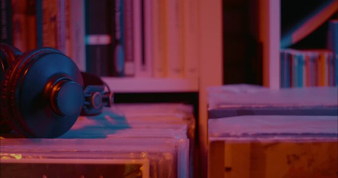 Going through a Vinyl Records Collection