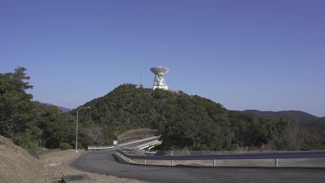 JAXA 内之浦宇宙空間観測所の20メートルアンテナ