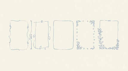 Hand drawn sketch of the word tool with floral and decorative elements © Maria