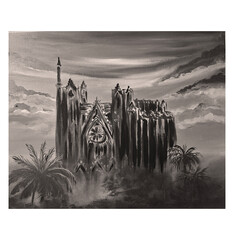 collage of images of the church