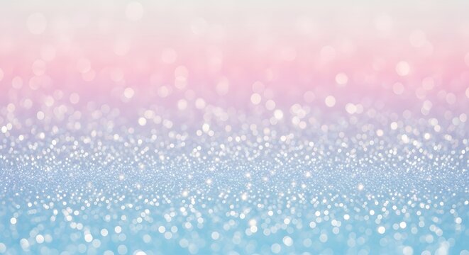 Glittering ombre background with pink purple and blue gradient
