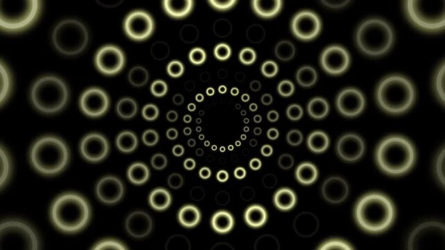 Abstrack Spiral Background. Futuristic Glowing Spiral Swirl Background with Dynamic Motion Animation