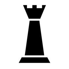 Rook Graphic Chess Game Strategy © Nareerat
