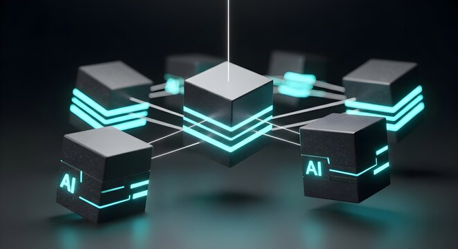 AI Driven Decentralized Blockchain System with Secure Neon Connected Nodes
