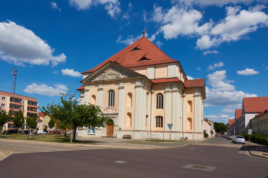 Sankt Trinitatis, eine evangelische Kirche in Zerbst/Anhalt