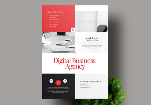 Modern Marketing Agency Flyer