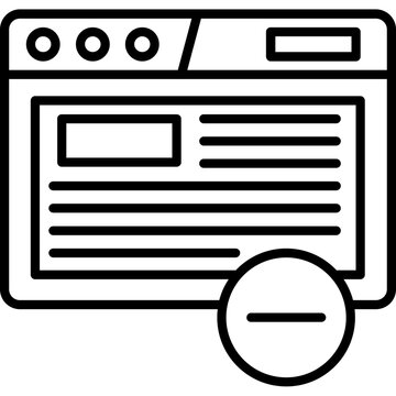 Unpublish Icon