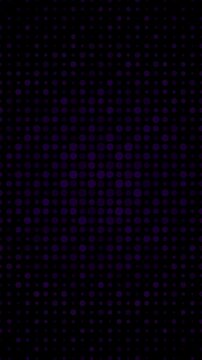 Purple dots pattern abstract digital background loop