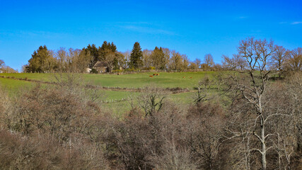 rando dans les Combrailles, Auvergne, 63