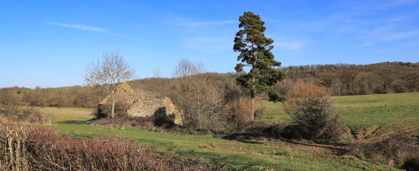 rando dans les Combrailles, Auvergne, 63