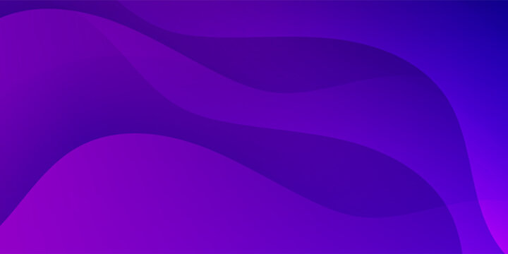 Elegant Purple Abstract Wave Background with Smooth Gradient Layers Suit for banner, web, brochure, pamflet and presentation