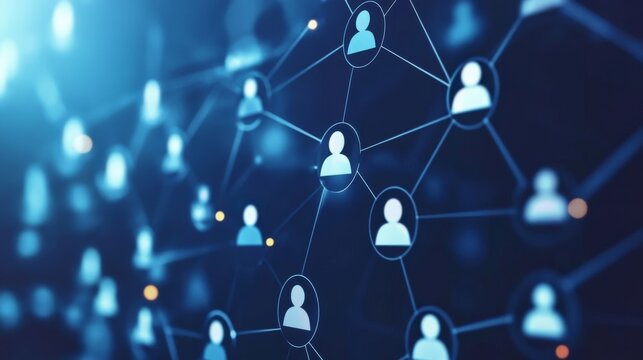 Showcasing digital recruitment network for efficient hiring solutions in human resource management and talent acquisition