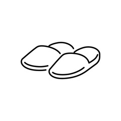 スリッパをモチーフにしたアイコン