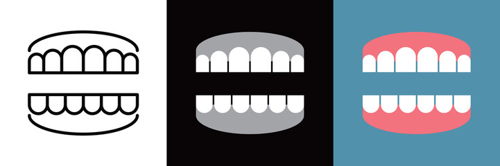 歯のアイコン © WAWAWA