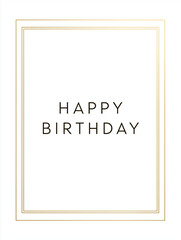 tło kartka  happy birthday simple flower