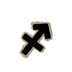 Zodiac Symbol Scrapbook Cut Out 