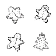 Festive Gingerbread Cookies - A Sweet Christmas Treat.