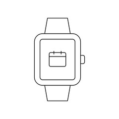 Smartwatch with calendar