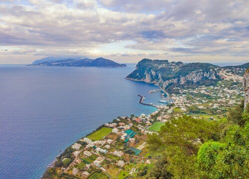 Isola di Capri (Campania, Italy) - The beautiful Capri island in the Naples gulf with awesome natural attractions. Here in particular with a typical landmark.
