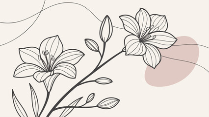 abstract floral background