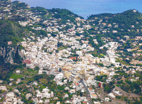 Isola di Capri (Campania, Italy) - The beautiful Capri island in the Naples gulf with awesome natural attractions. Here in particular with a typical landmark.