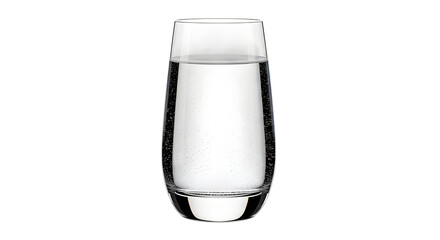 Minimal luxury beverage presentation with refined atmosphere, isolated on White background