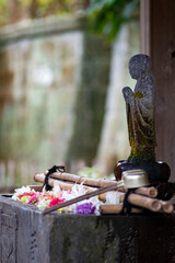 鎌倉26223　安国論寺5　花手水