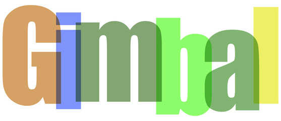 Creative typography design with vibrant colors and transparent background © ismaile226