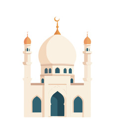 Fototapeta premium Cute Eid Ramadan Illustration