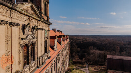 Opactwo cystersów w Lubiążu, widok z lotu ptaka © rozentuzjazmowany