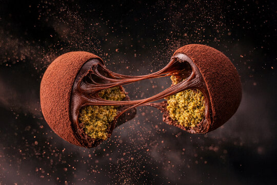 Dubai Chewy Cookie, Pistachio Kataifi Cookie, Gooey Dubai Cookie, k-food, korean Gooey Dubai Marshmallow Cookie, Dujjonku, k-dessert