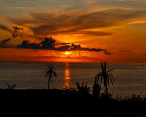 zachód słońca © Grzegorz